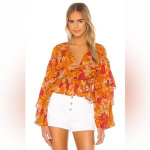 House of Harlow 1960 Revolve Makana Blouse